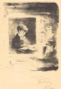 Desenho filho de Felix Hilaire Buhot