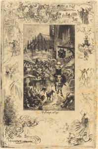 Fiz o que eu chamaria de um bom negócio, 1878. de Felix Hilaire Buhot
