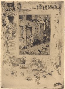 La Maison Maudita (A Casa dos Condenados) de Felix Hilaire Buhot