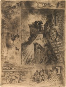 A Passagem A Passagem, 1879-1885. de Felix Hilaire Buhot