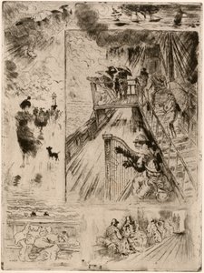A Passagem A Passagem, 1879-1885. de Felix Hilaire Buhot