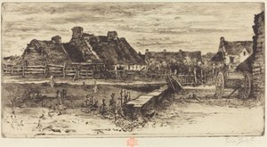Les Grandes Chaumières de Felix Hilaire Buhot
