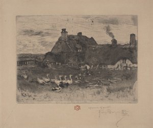 Les Petites Chaumières de Felix Hilaire Buhot