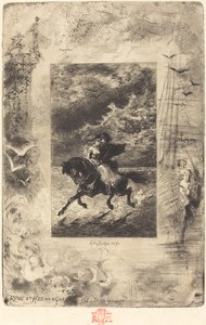 Ryno et Hermangarde, 18791880. de Felix Hilaire Buhot