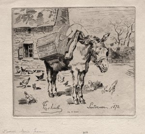 A Mula, Marie-Jeanne, 1872. de Felix Hilaire Buhot