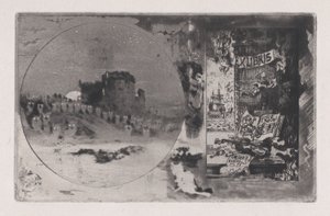 O castelo da coruja, 1867-98. de Felix Hilaire Buhot