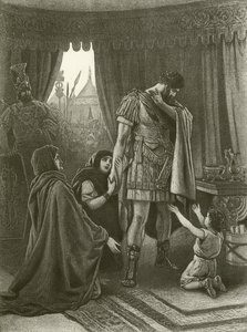 Coriolano. Ato V, Cena III (gravura) de Felix Octavius Carr Darley