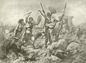 Cymbeline. Ato V, Cena II (gravura) de Felix Octavius Carr Darley