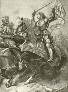 Primeira Parte Rei Henrique VI. Ato I, Cena V (gravura) de Felix Octavius Carr Darley