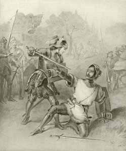 Primeira parte do rei Henrique VI. Ato I, Cena II (gravura) de Felix Octavius Carr Darley
