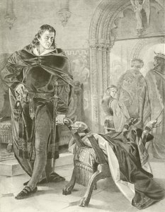 Aldeia. Ato I, Cena II (gravura)