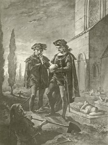 Aldeia. Ato V, Cena I (gravura) de Felix Octavius Carr Darley
