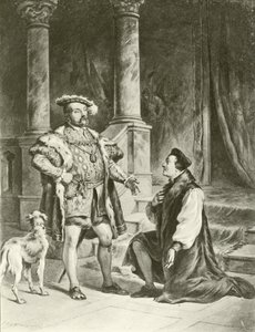 Rei Henrique VIII. Ato V-Cena I (gravura) de Felix Octavius Carr Darley