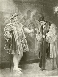 Rei Henrique VIII. Ato V, Cena I (gravura) de Felix Octavius Carr Darley
