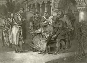 Rei João Ato V, Cena VII (gravura) de Felix Octavius Carr Darley