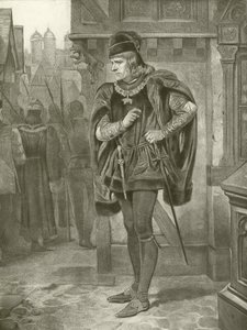 Rei Ricardo III Ato I, Cena II (gravura) de Felix Octavius Carr Darley