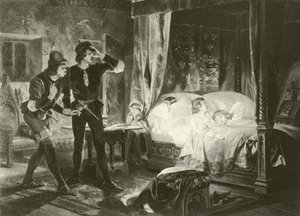 Rei Ricardo o terceiro. Ato IV - Cena III (gravura) de Felix Octavius Carr Darley