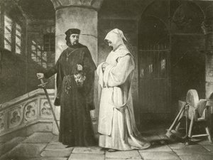 Medida por Medida. Ato IV - Cena III (gravura) de Felix Octavius Carr Darley