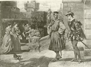Otelo Ato III, Cena III (gravura)