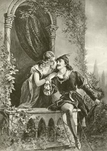 Romeu e Julieta. Ato III-Cena V (gravura)