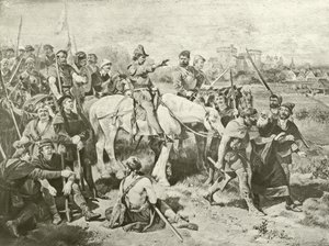 Segunda parte Henry VI. Ato IV, Cena VII (gravura) de Felix Octavius Carr Darley