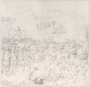 Portões do Paraíso, 1798. de Feodor Ivanovich Kalmuk
