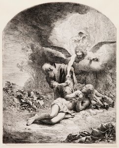 O sacrifício de Abraão de Ferdinand Bol