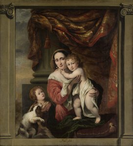 Caritas: Joanna de Geer de Ferdinand Bol