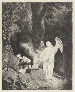 Sacrifício de Gideon de Ferdinand Bol