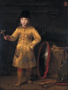 Otto van der Waeyen em traje polonês, 1656 de Ferdinand Bol