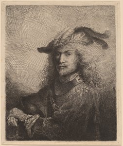 Retrato de um oficial de Ferdinand Bol