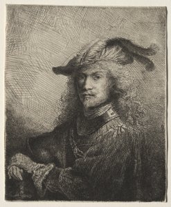 Retrato de um oficial de Ferdinand Bol