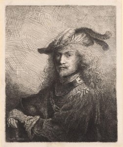 Retrato de um oficial de Ferdinand Bol