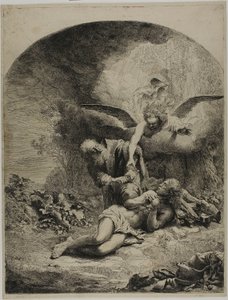 O sacrifício de Abraão de Ferdinand Bol