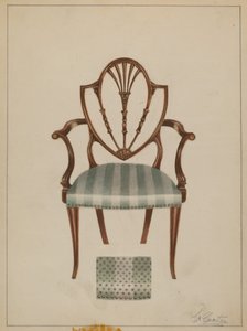 Cadeirão de Ferdinand Cartier