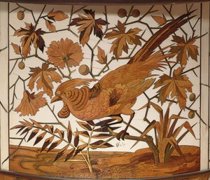 Detalhe de um cachepot, Maison Giroux, último quartel do século XIX de Ferdinand Duvinage