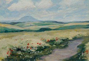 Podřipsko (do portfólio "16 Vistas de paisagens checas 