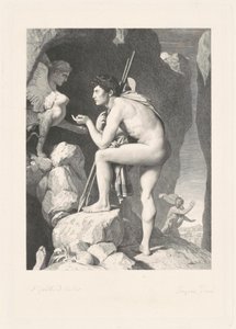 Édipo de Ferdinand Gaillard, after Jean Auguste Dominique Ingres