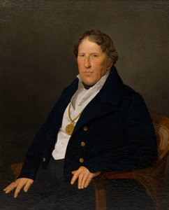 O capitão de navio Mathias Feldmüller de Ferdinand Georg Waldmüller