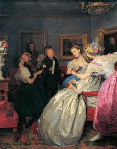 Arma Gratulanten de Ferdinand Georg Waldmuller