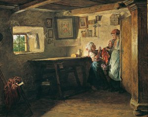 A caixa velha de Ferdinand Georg Waldmuller