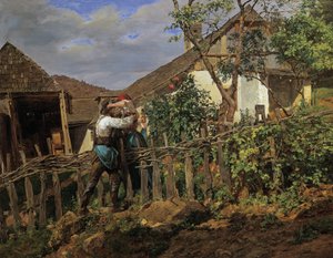 Os vizinhos de Ferdinand Georg Waldmuller