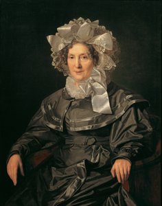 Elisabeth Waldmüller, mãe do artista de Ferdinand Georg Waldmuller