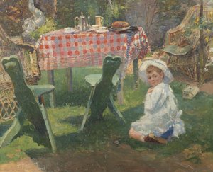 No Jardim de Ferdinand George Lemmers