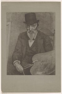 Retrato de Hendrik Valkenburg
Famosos contemporâneos retratados da vida (título original da série) de Ferdinand Hart Nibbrig (signed by artist)