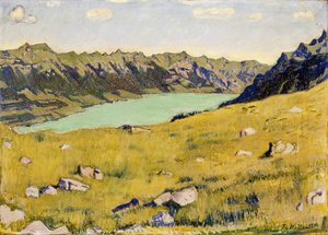 Lago Brienz de Breitlauenen, 1906 de Ferdinand Hodler
