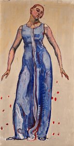 Figura para olhar para o Infinito de Ferdinand Hodler