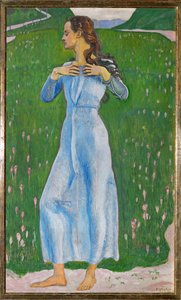 Realização (óleo sobre tela) de Ferdinand Hodler