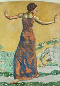 Mulher alegre, 1911 de Ferdinand Hodler