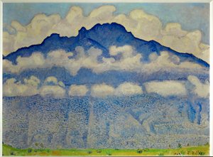 Paisagem do Berne Oberland de Ferdinand Hodler